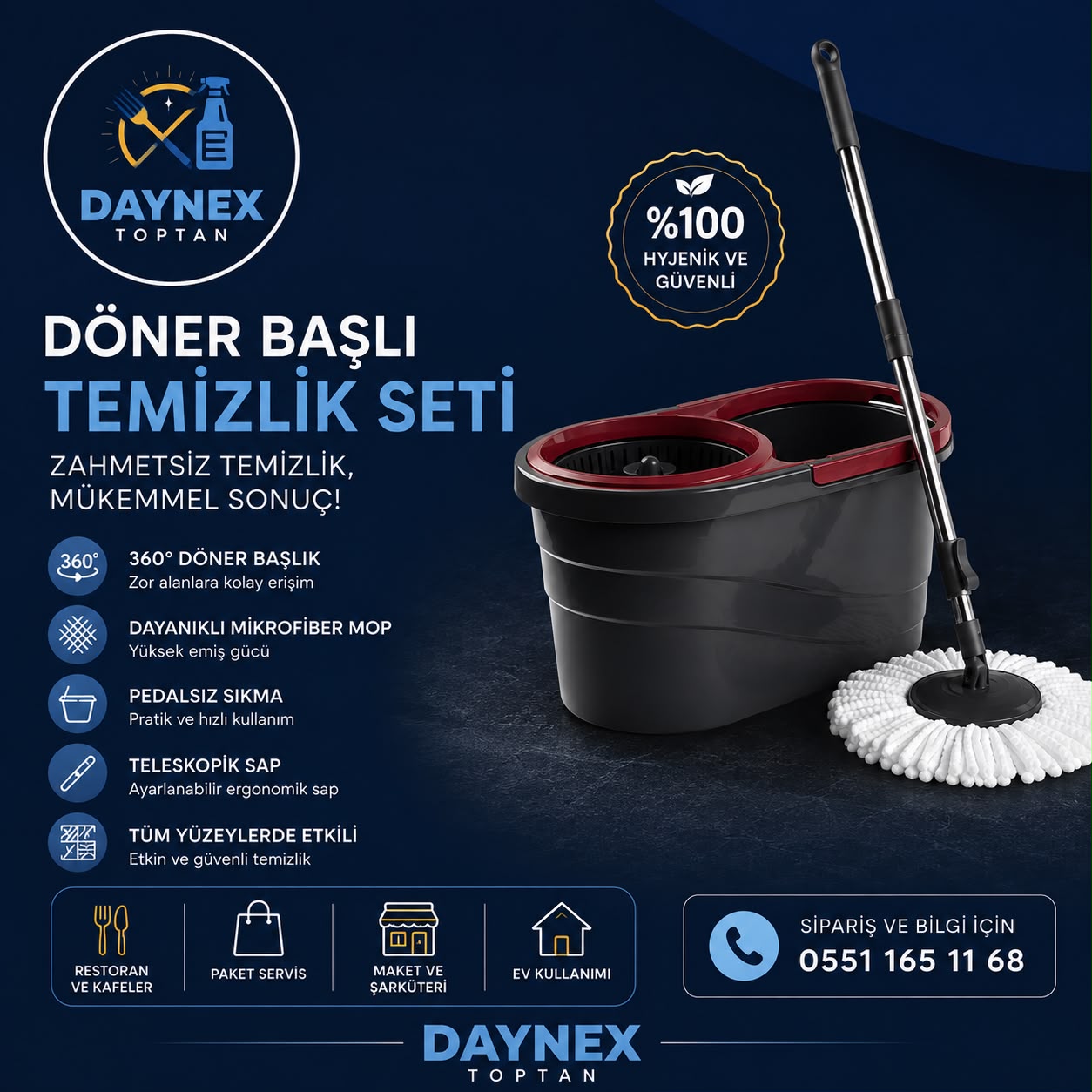  TEMİZLİK GEREÇLERİ
